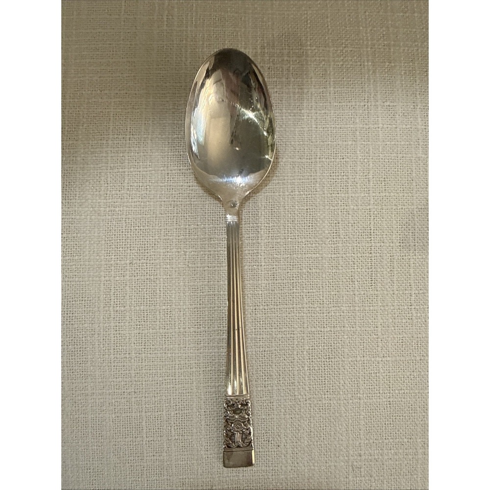 Vintage Oneida Community Silver‎ Coronation 1936 Silverplate 1 Soup Spoon 6.75"